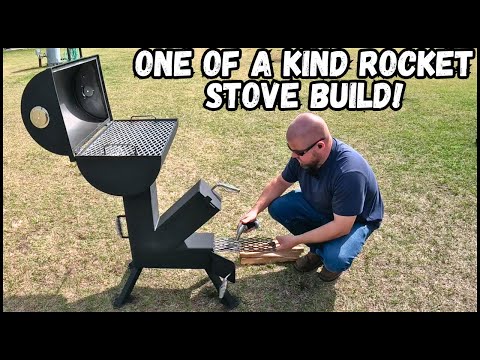 The ULTIMATE Rocket Stove Build! One Of A Kind!
