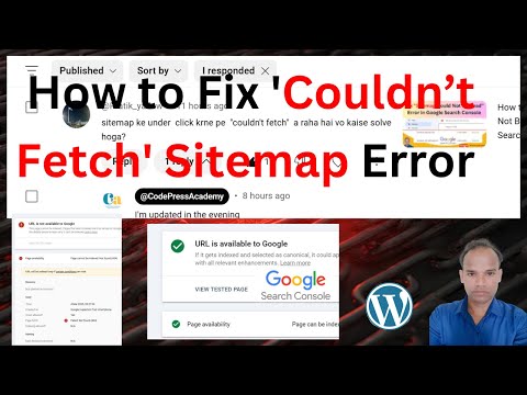 How to Fix 'Couldn’t Fetch' Sitemap Error in Google Search Console for WordPress Websites