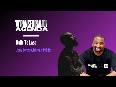 Built to Last: Jerry Lorenzo on Faith, Fashion & Building Timeless Brands | Good Soil Forum 2025