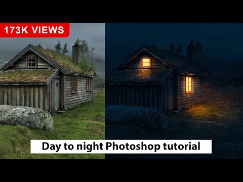 DAY TO NIGHT | 2019 | PHOTOSHOP TUTORIAL | EASY STEPS