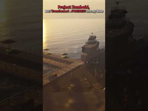 Project Zomboid, But I Transformed a FORTRESS into my Base [Short]
