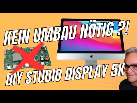 2025: iMac 27" 5K Umbau zum DIY Studio Display 5K – Muss das wirklich sein?