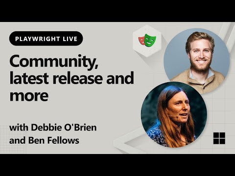 🔴 Playwright Live: Playwright Community, latest release and more!