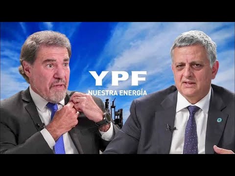 Claudio Zuchovicki con Horacio Marín, ceo de YPF. “Se terminó el Estado bobo”