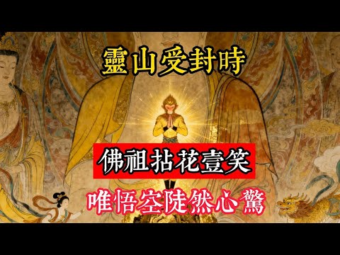 靈山受封時，佛祖拈花壹笑，唯悟空陡然心驚，因那花謝瞬間，他竟恍惚看見壹陌生女子淚眼婆娑，此異象困擾他直至金身圓滿亦未解！#立地成佛#念佛修行#因果正見#修行障礙化解#生死因果#佛学#佛教