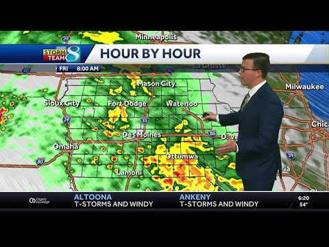 Severe weather threat returns today