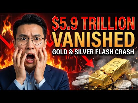 $5.9 TRILLION Vanished in 30 Minutes: Gold & Silver FLASH CRASH.