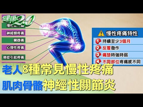 老人8種常見慢性疼痛 肌肉骨骼.神經性.關節炎 健康2.0