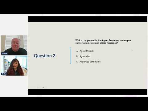 Learn Live: Develop an AI agent with Semantic Kernel - Training