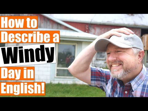 How to Describe a WINDY Day in English! 🌬️🍃