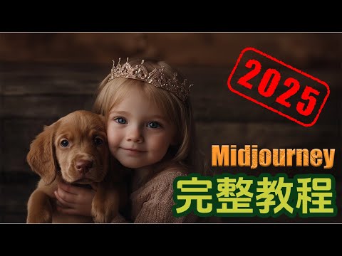 Midjourney 2025 网页版完整教学 - 从基础到进阶