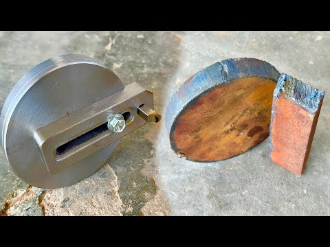 A new skill facing and threading tool making by ship pallet | Universal cutting tool for lathe idea