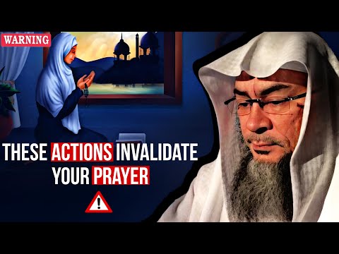 These Actions Invalidate Your Prayer || Do Not Do These || Assim Al Hakeem || #asim |