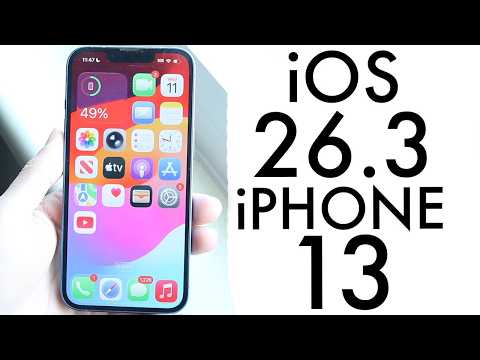 iOS 26.3 On iPhone 13! (Review)