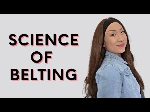 The Science of Belting High Notes in Musical Theatre