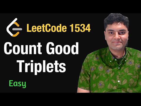Count Good Triplets - Leetcode 1534 - Python