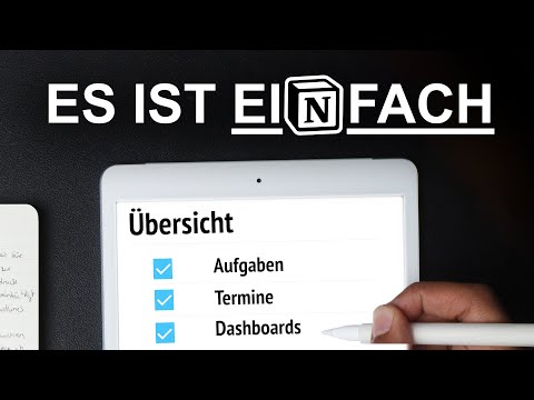 Das Einfachste Notion-Tutorial, Das Du Jemals Sehen Wirst