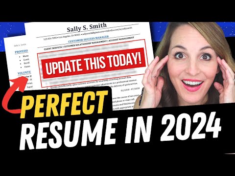 THE PERFECT RESUME IN 15 MINUTES OR LESS! 2025 TEMPLATE INSIDE!