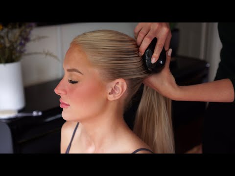 ASMR Fall Asleep Fast with Real Life Barbie 💘✨ Hair Play, Brushing & Scratching Sounds (Whisper)