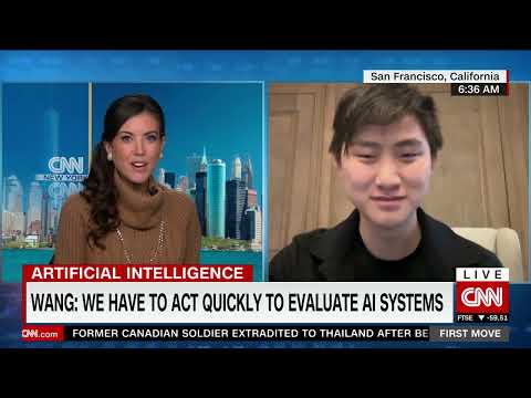 Alexandr Wang on CNN's First Move with Julia Chatterley