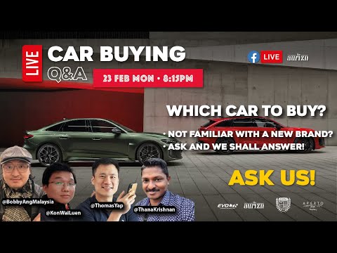 Weekly LIVE Car Buying Q&A | Evomalaysia.com (23/2/2026)