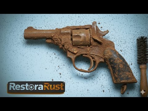 Restoring an old RUSTY Revolver (Step-by-Step Guide)
