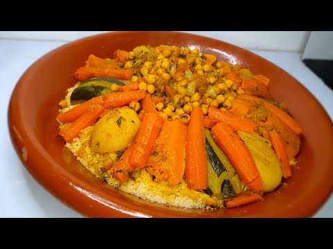 Couscous à la marocaine étape par étape avec mesure d'eau exacte