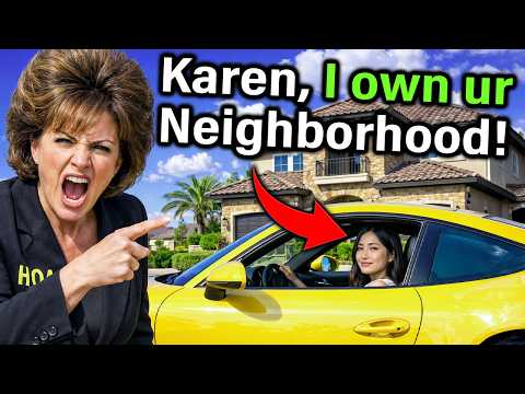 HOA Karen Called COPS on Asian Woman for Owning a Porsche, She Instantly Regrets it!