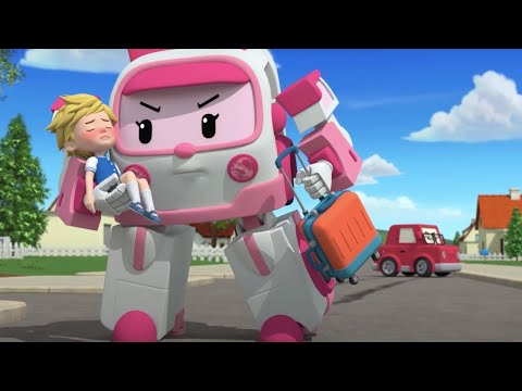 Мультик 🚕  РОБОКАР ПОЛИ - Новинка! Уроки безопасности с Эмбер ⚠️  Безопасный спорт ⚽
