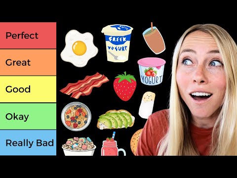 I Ranked The 25 BEST Breakfast Foods For Weight Loss [Tier List]