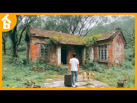 After Divorce, Single Dad Renovates Dilapidated House and Lives a New Life with His Child