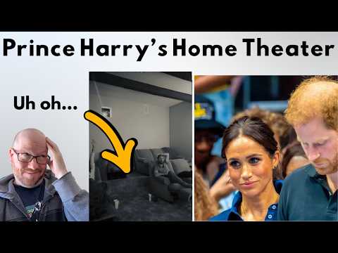 Prince Harry’s Home Theater Setup Will Surprise You (Not in a Good Way)