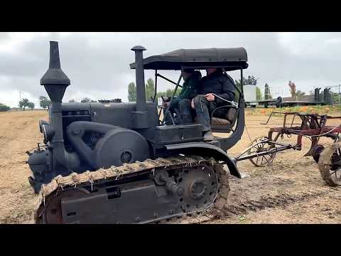 Tractors with calorific engines