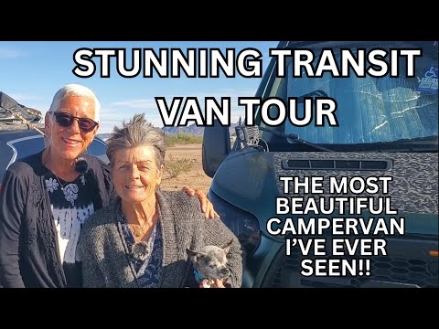 High-Top Ford Transit Campervan Tour | Flawless Layout, Stunning Woodwork, Beautiful Design