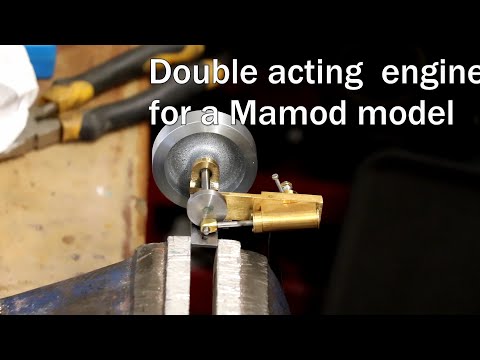 The Myfordboy Steam Roller Part 1. Double Acting Engine for a Mamod.