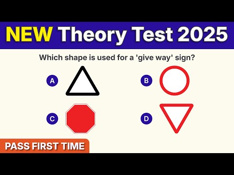 Theory Test 2025 UK Revision | Latest Theory Questions and Answers | PASS FIRST TIME