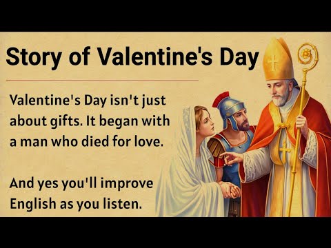 The Real Story of Valentine's Day || Graded Reader || Improve Your English Fluency β
οΈ