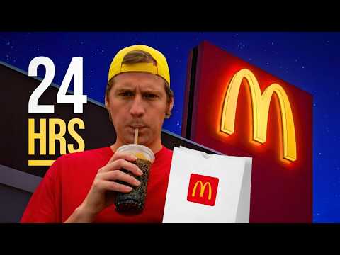 I Ate At McDonald's Every Hour for 24 Hours