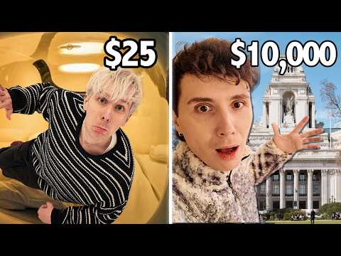 Dan and Phil $25 vs $10,000 Hotel
