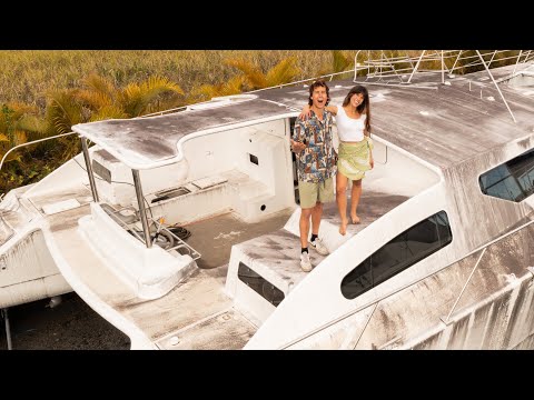 58ft Abandoned Catamaran - Dream Maker or Dream Breaker?
