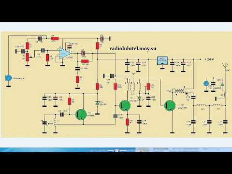 Transistor transmitter 3 MHz