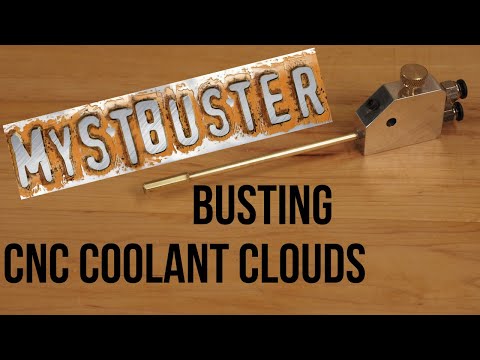 Build a DIY Coolant Mister for your CNC Mill that won't fog your shop!!