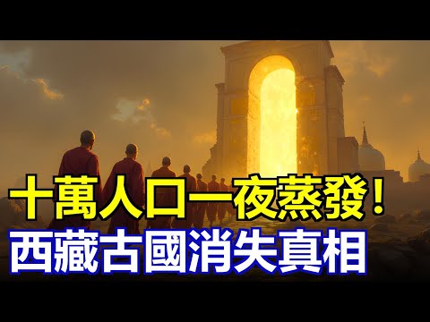 十萬人口一夜蒸發，整座城乾乾淨淨像被“格式化”？！西藏古格王朝消失之謎，地下百米密道竟傳出敲擊聲！科學家發現神秘同位素，壁畫暗藏蟲洞符號？#古格王朝 #未解之謎 #外星文明 #香巴拉秘境