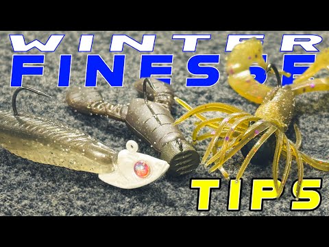 5 Key Finesse Baits For Winter Bass Fishing!