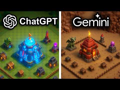 ChatGPT vs Gemini Make Clash Of Clans From Scratch