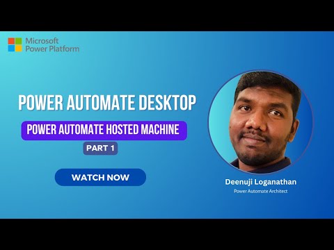 Power Automate Hosted Machine (Part 1) | How to create power automate hosted machine?