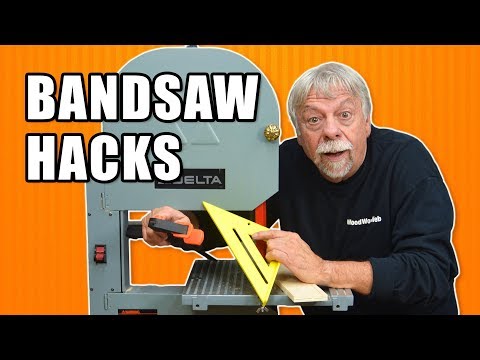 Bandsaw Hacks - 5 Band Saw Tips and Tricks