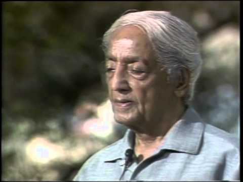 J. Krishnamurti - Ojai 1984 - Public Talk 4 - Is love part of consciousness?