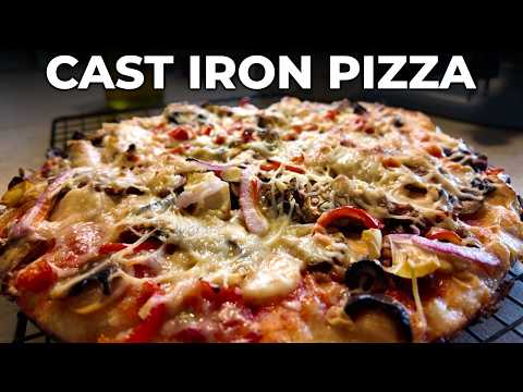 🍕The EASIEST way to make good pizza I swear on my life🤤