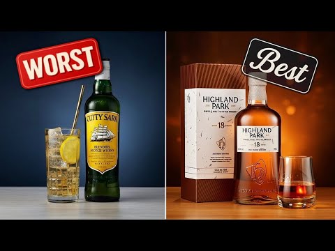 25 SCOTCH Whiskeys RANKED Worst To Best!